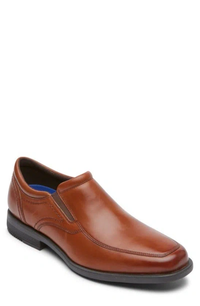 Rockport Isaac Apron Toe Slip-on Shoe In Tan