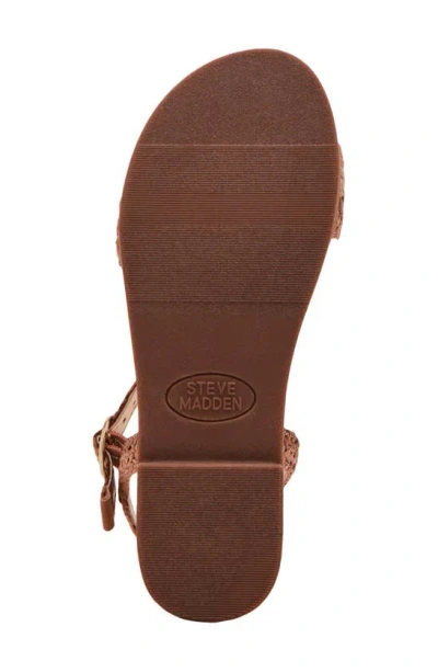 Shop Steve Madden Kids' Lyza Braided Sandal In Natural