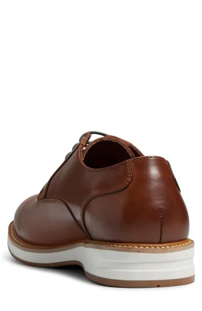 Winthrop Pelton Suede Derby In Cognac