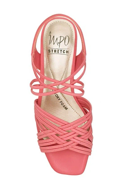 Shop Impo Enya Stretch Sandal In Rosey Coral