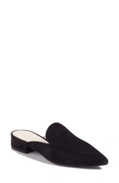 Shop Cole Haan Piper Loafer Mule In Black Suede