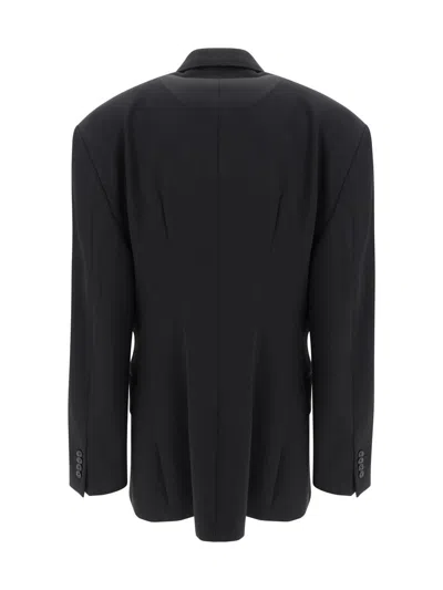 Shop Balenciaga Blazers & Vests In Black