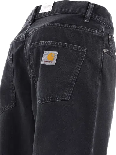 Shop Carhartt Wip "newel" Jeans In Black