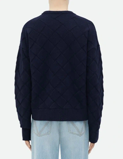 Shop Bottega Veneta Sweaters In Blue