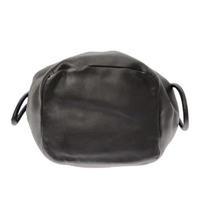 Shop Bottega Veneta Beak Brown Leather Shoulder Bag ()
