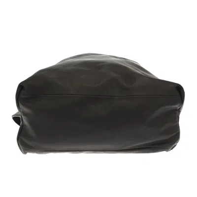 Shop Bottega Veneta Brown Leather Backpack Bag ()