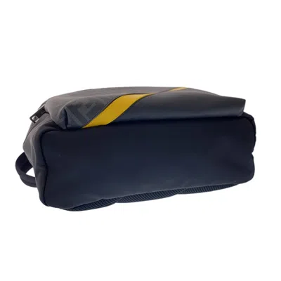 Shop Fendi -- Grey Canvas Backpack Bag ()