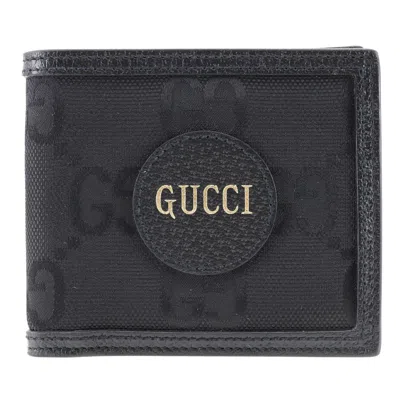 Shop Gucci Off The Grid Black Canvas Wallet  ()