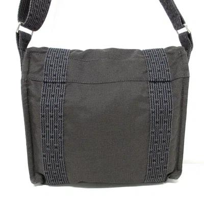 Shop Hermes Hermès Herline Black Polyamide Shoulder Bag ()