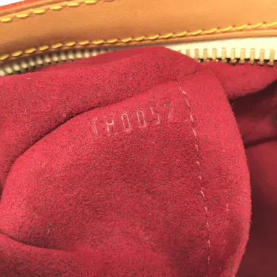 Pre-owned Louis Vuitton Eliza White Canvas Shoulder Bag ()