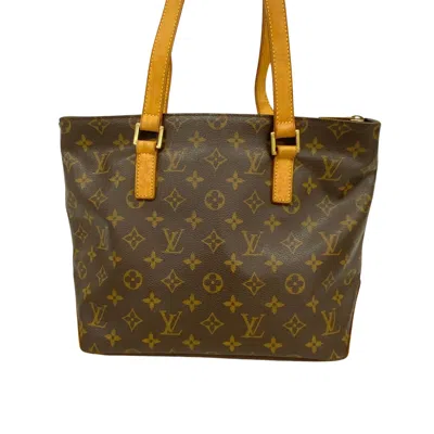 Pre-owned Louis Vuitton Piano Brown Canvas Tote Bag ()