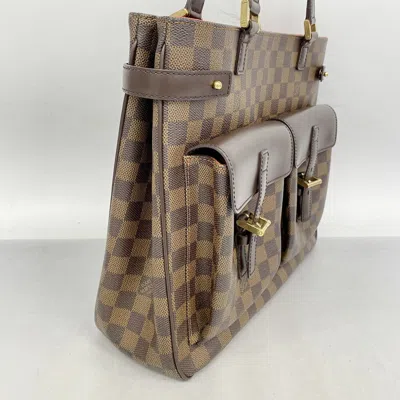 Pre-owned Louis Vuitton Uzes Brown Canvas Tote Bag ()
