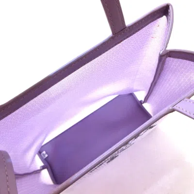 Shop Prada Purple Fabric Tote Bag ()