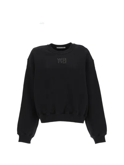 Shop Alexander Wang T T By Alexander Wang Sweaters In Black
