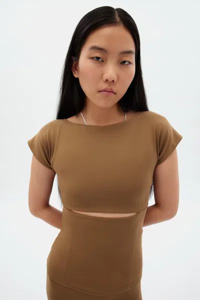 Girlfriend Collective Beachwood Bea Baby Tee