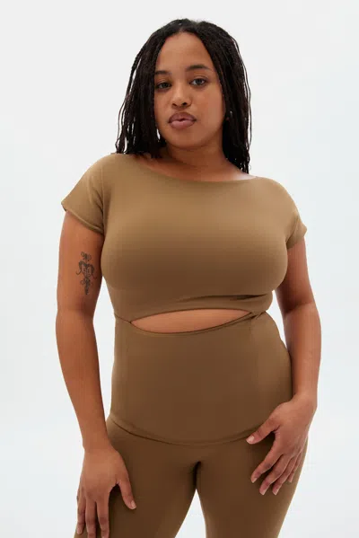 Girlfriend Collective Beachwood Bea Baby Tee