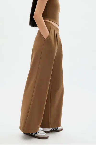 Shop Girlfriend Collective Beachwood Luxe Wide Leg Pant