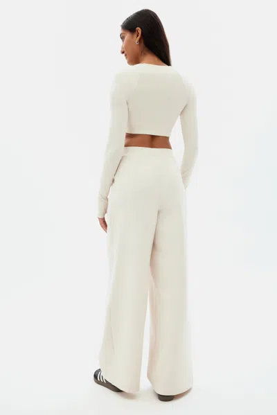 Shop Girlfriend Collective Cloud Luxe Wide Leg Pant