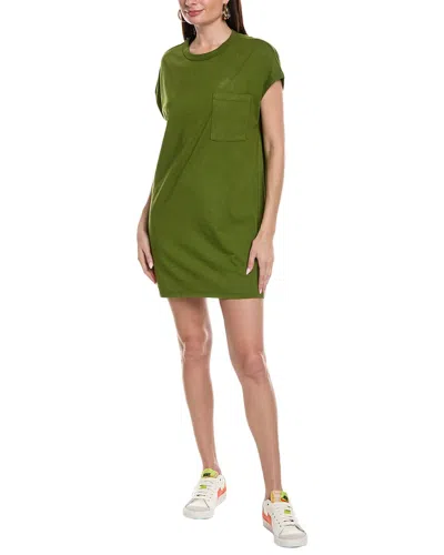Shop Velvet By Graham & Spencer Cassidy T-shirt Dress In Green