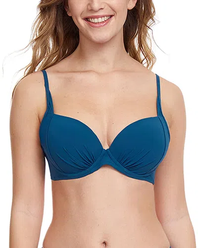 Shop Profile By Gottex Bikini Top In Blue