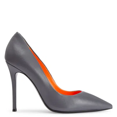 Shop Giuseppe Zanotti Lucrezia In Grey