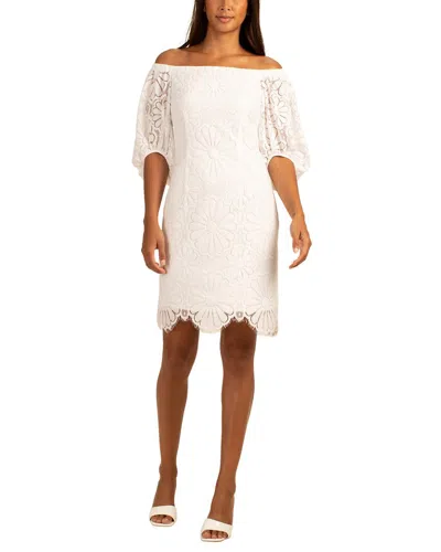Shop Trina Turk Sweet Midi Dress In White