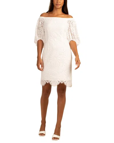 Trina Turk Sweet Dress In White In White