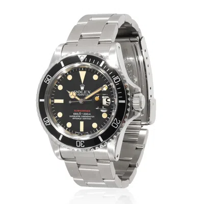 Shop Rolex Submariner 1680 Men's Watch In Stainless Steel In Black