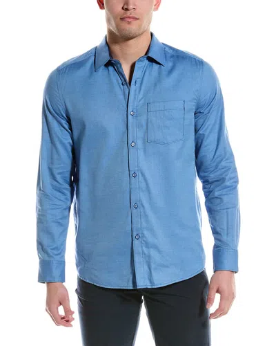 Shop Robert Graham Santa Croce Classic Fit Woven Shirt In Blue
