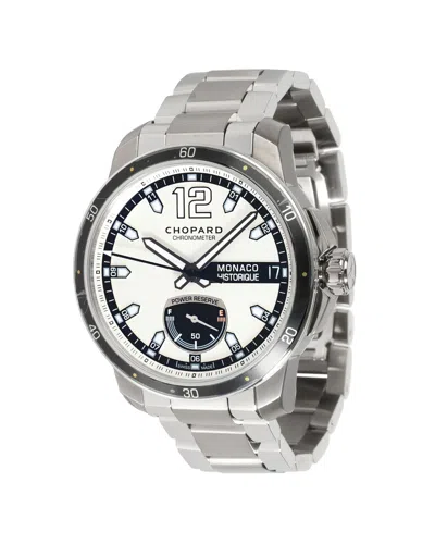 Shop Chopard Monaco Historique 158569-3002 Men's Watch In Ss/titanium In Silver