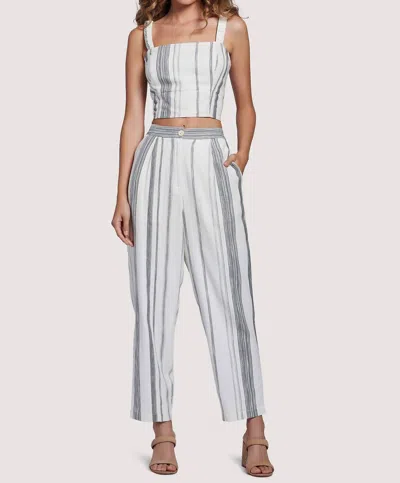 Shop Lost + Wander Marbella Pants In Black And White Stripe