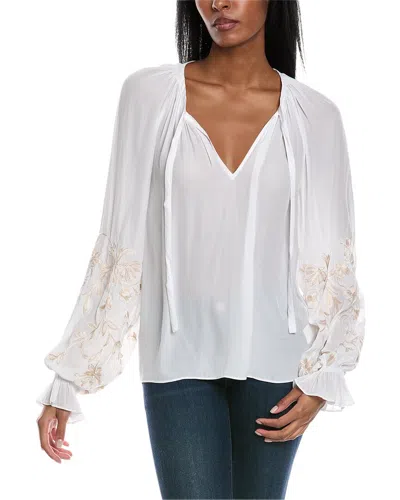 Shop Ramy Brook Mahoney Top In White