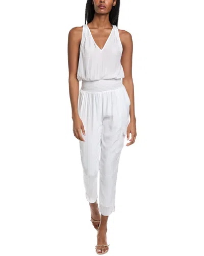 Shop Ramy Brook Malay Jumpsuit In White