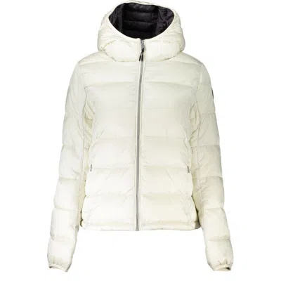 Shop Napapijri Polyamide Jackets & Women's Coat In White