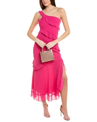 Shop Reveriee Maxi Dress In Pink