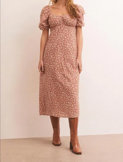 Shop Z Supply Kiera Dress In Penny In Brown