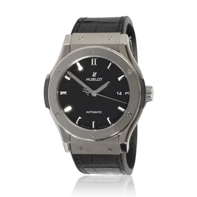 Shop Hublot Classic Fusion 542.nx.1171.lr Men's Watch In Titanium In Silver