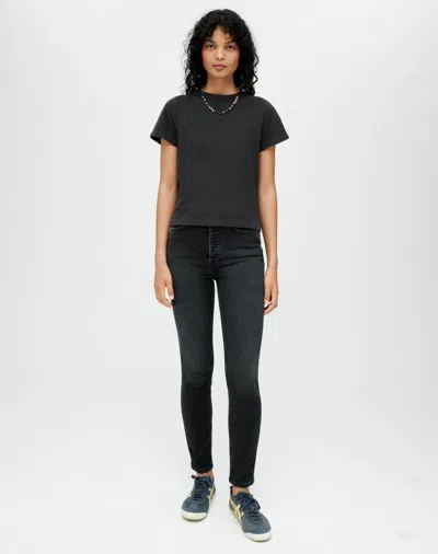 Shop Re/done Comfort Stretch High Rise Ankle Crop In 30