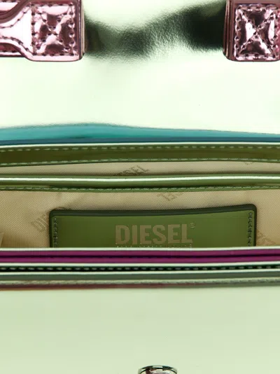 Shop Diesel 1dr Hand Bags Multicolor