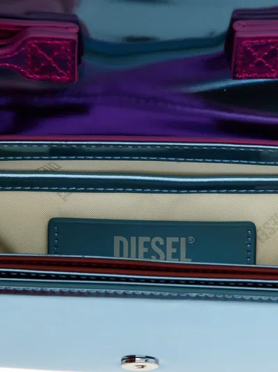 Shop Diesel 1dr Hand Bags Multicolor