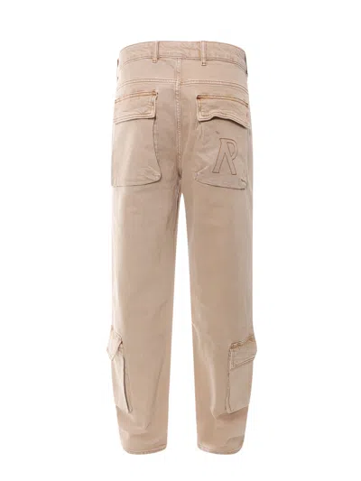 Shop Represent Cargo Beige Denim Trouser