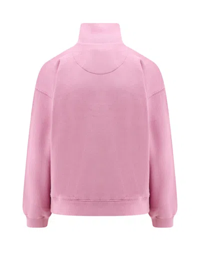 Shop Maison Kitsuné Cotton Sweatshirt With Frontal Fox Patch