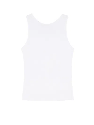 Shop Maison Kitsuné Cotton Tank Top