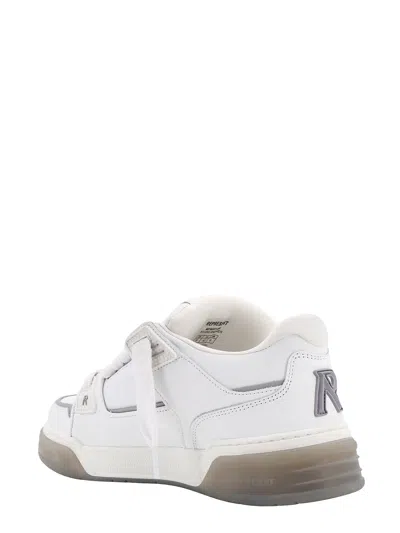 Shop Represent Leather Sneakers With Contrasting Profiles