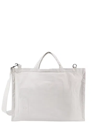 Shop Ten C Nylon Shoulder Bag With Engraved Logo