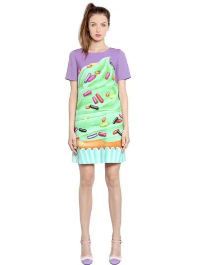 Pre-owned Moschino Boutique  Cupcake Techno-candy Dress
