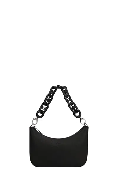 Shop Christian Louboutin Women 'loubila Chain Mini' Shoulder Bag In Black