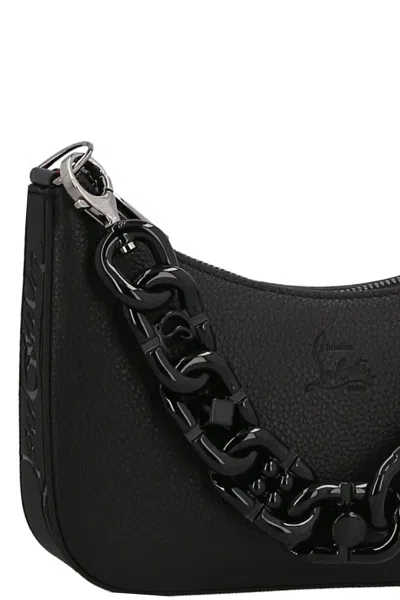 Shop Christian Louboutin Women 'loubila Chain Mini' Shoulder Bag In Black