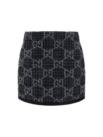 Shop Gucci Women Mini Skirt In Multicolor