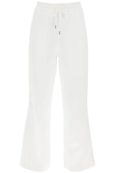 Shop Lanvin Viscose Jogger Pants Women In White